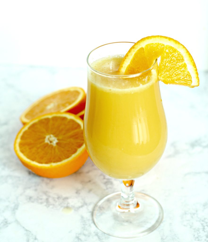 OJ kombucha cocktail