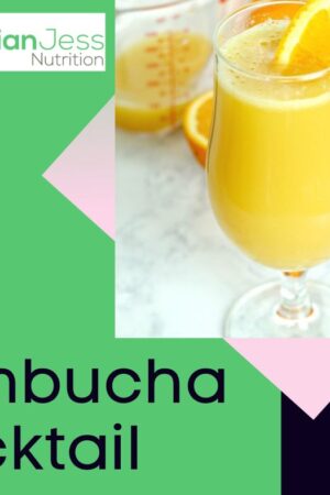 OJ kombucha cocktail