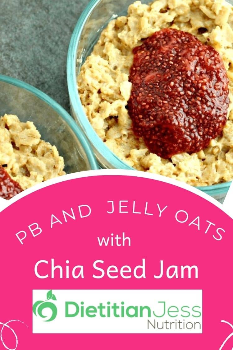 chia seed jam oats