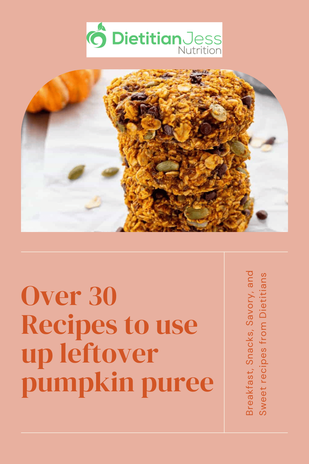 How To Use Up Leftover Pumpkin Puree | Dietitian Jess Nutrition