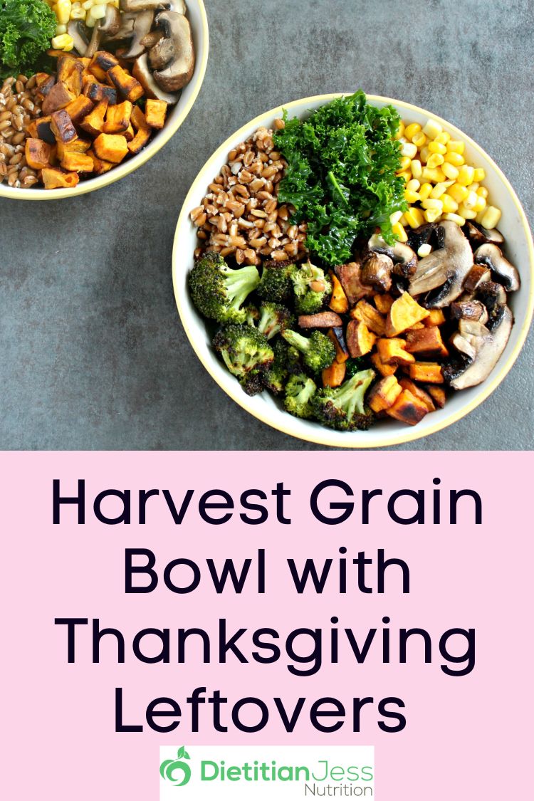 thanksgiving leftovers harvest grain bowl