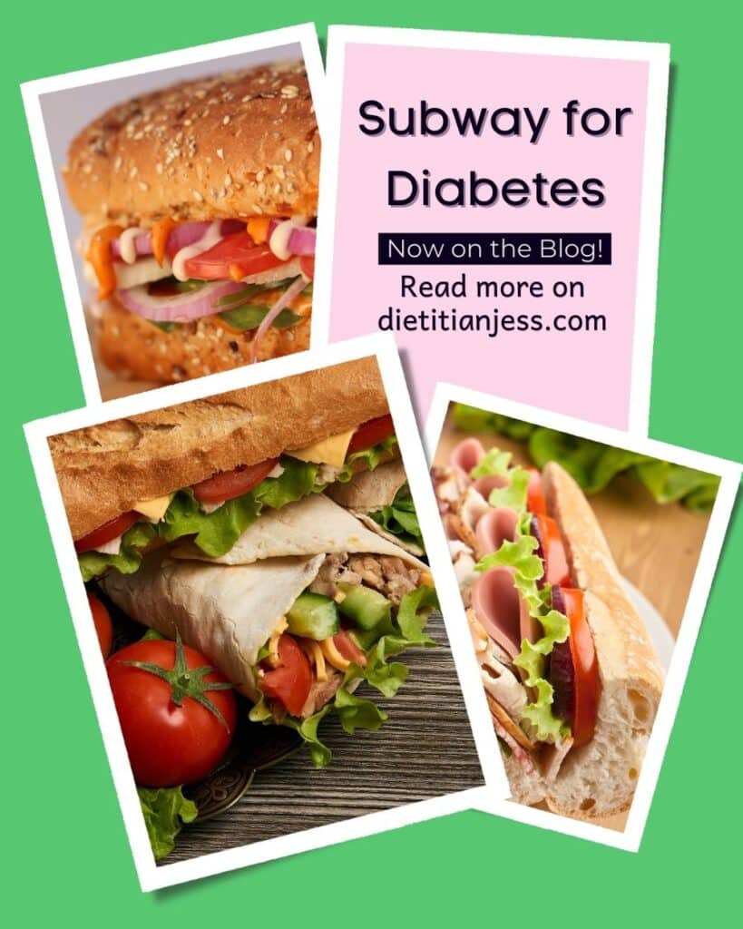 Best Low Carb Options For Diabetics At Subway Dietitian Jess Nutrition