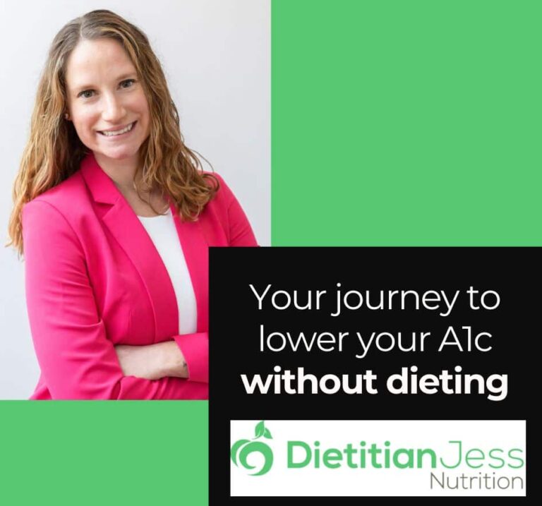 dietitian jess- lower your a1c without dieting