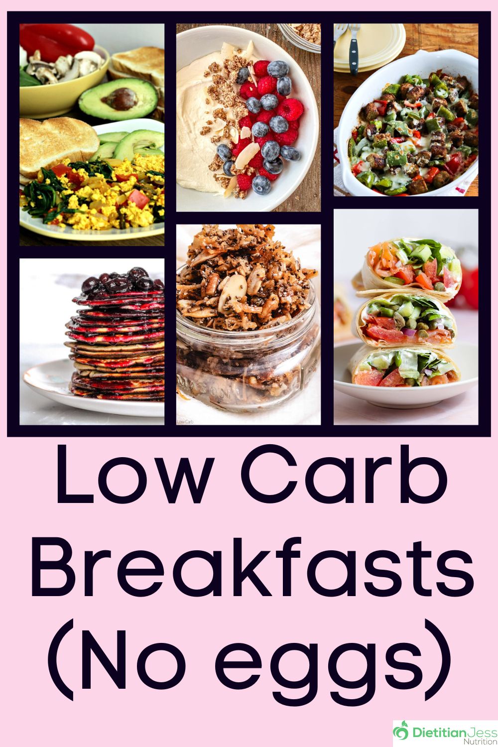 low carb breakfasts no eggs