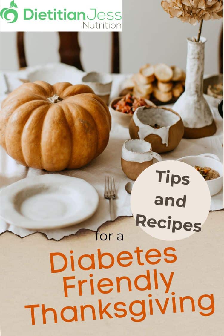 tips and recipes for diabetes friendly thanksgiving